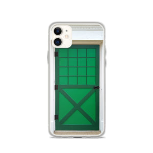 iPhone Case | Dutch Doors series, Green Dark Green by Matteo