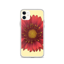 Load image into Gallery viewer, Gerbera Daisy Flower Red | iPhone Case | Sunshine Background
