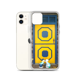 Dutch Doors series, Yellow Blue by Matteo | iPhone Case