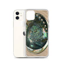 Load image into Gallery viewer, Abalone Shell Interior | iPhone Case | Sand Background
