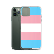 Load image into Gallery viewer, Transgender Pride Flag | iPhone Case | Blue Pink White
