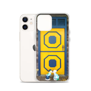 iPhone Case | Dutch Doors series, Yellow Blue by Matteo