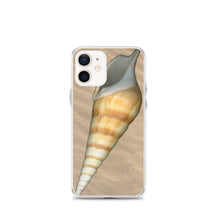 Load image into Gallery viewer, iPhone Case | Turrid Shell Tan Apertural | Sand Background
