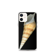 Load image into Gallery viewer, iPhone Case | Turrid Shell Tan Apertural | Black Background
