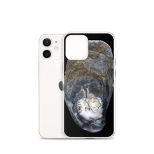 Load image into Gallery viewer, Oyster Shell Blue Right Exterior | iPhone Case | Black Background
