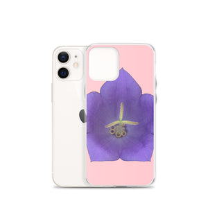 iPhone Case | Balloon Flower Blue | Pink Background