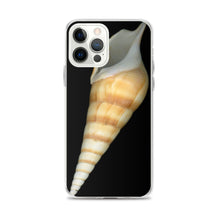 Load image into Gallery viewer, Turrid Shell Tan Apertural | iPhone Case | Black Background
