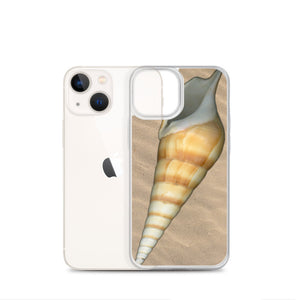 iPhone Case | Turrid Shell Tan Apertural | Sand Background