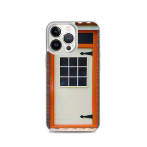iPhone Case | Dutch Doors series, Cream Orange by Matteo