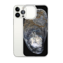 Load image into Gallery viewer, iPhone Case | Oyster Shell Blue Right Exterior | Black Background
