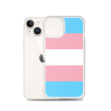Load image into Gallery viewer, iPhone Case | Transgender Pride Flag | Blue Pink White
