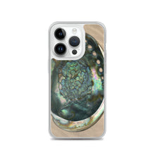 Load image into Gallery viewer, Abalone Shell Interior | iPhone Case | Sand Background
