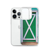 Load image into Gallery viewer, iPhone Case | Dutch Doors series, Green White by Matteo
