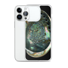 Load image into Gallery viewer, Abalone Shell Interior | iPhone Case | Black Background
