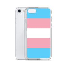 Load image into Gallery viewer, Transgender Pride Flag | iPhone Case | Blue Pink White
