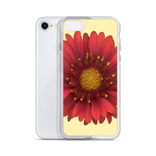 Load image into Gallery viewer, iPhone Case | Gerbera Daisy Flower Red | Sunshine Background
