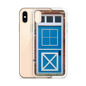 iPhone Case | Dutch Doors series, #76 Blue White by Matteo