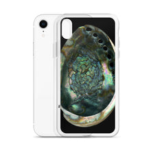 Load image into Gallery viewer, Abalone Shell Interior | iPhone Case | Black Background
