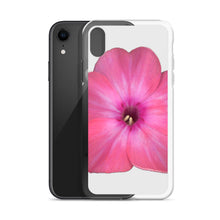 Load image into Gallery viewer, Phlox Flower Detail Pink | iPhone Case | Silver Background
