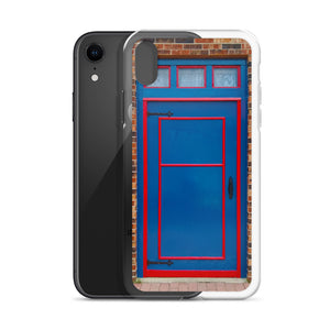 Dutch Doors series, #78 Blue Red by Matteo | iPhone Case