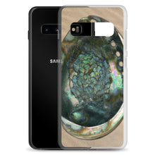 Load image into Gallery viewer, Samsung Phone Case | Abalone Shell Interior | Sand Background
