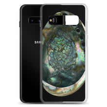 Load image into Gallery viewer, Samsung Phone Case | Abalone Shell Interior | Black Background
