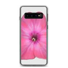 Load image into Gallery viewer, Samsung Phone Case | Phlox Flower Detail Pink | Silver Background
