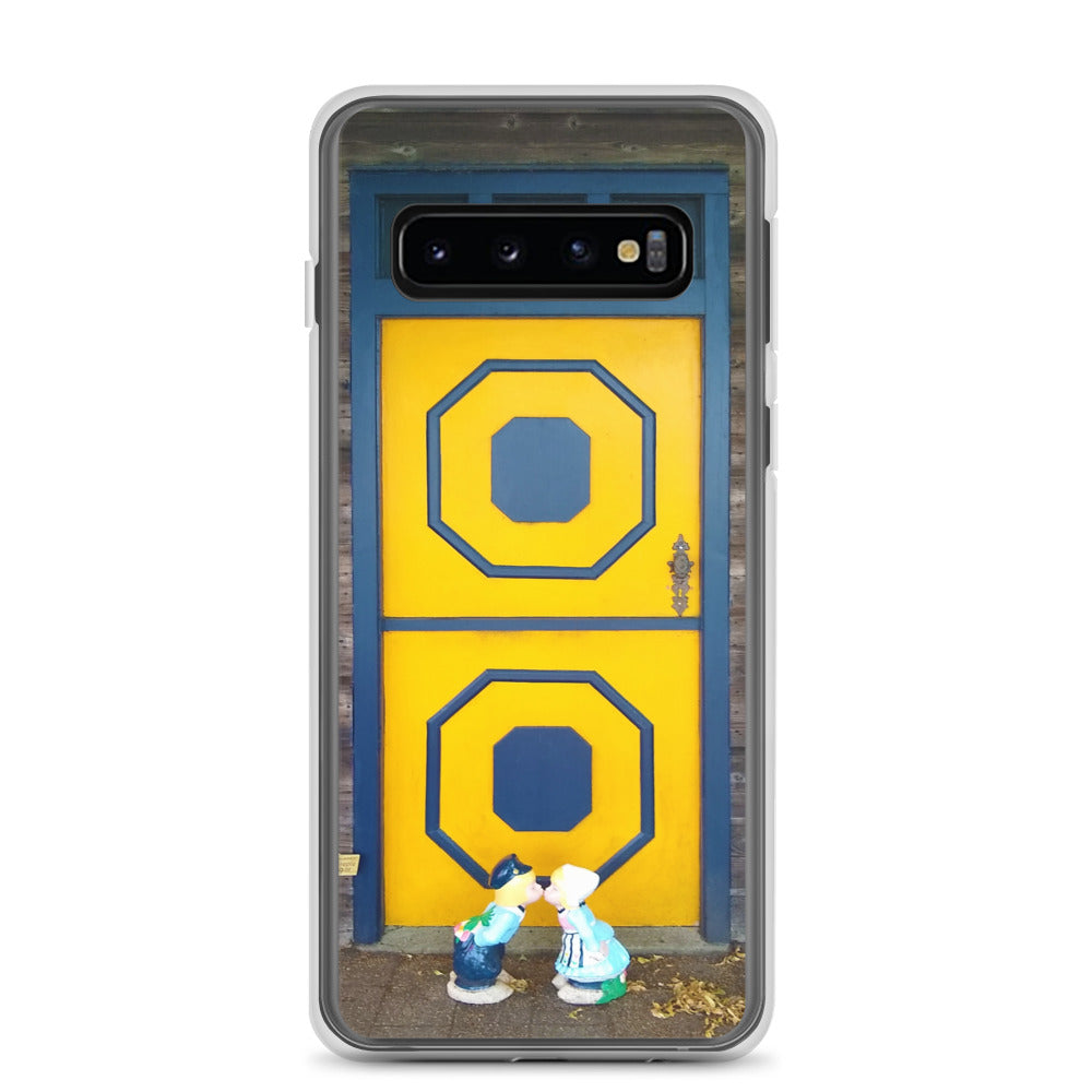 Dutch Doors series, Yellow Blue by Matteo | Samsung Phone Case