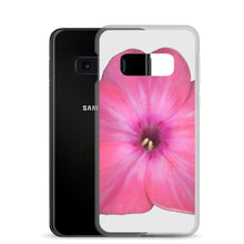 Load image into Gallery viewer, Phlox Flower Detail Pink | Samsung Phone Case | Silver Background
