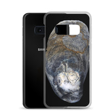 Load image into Gallery viewer, Oyster Shell Blue Right Exterior | Samsung Phone Case | Black Background
