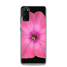 Load image into Gallery viewer, Samsung Phone Case | Phlox Flower Detail Pink | Black Background
