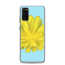 Load image into Gallery viewer, Samsung Phone Case | Hawkweed Flower Yellow | Sky Blue Background
