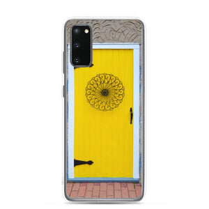 Dutch Doors series, #79 Yellow White by Matteo | Samsung Phone Case