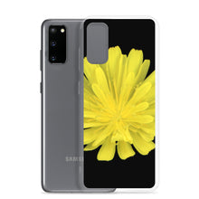 Load image into Gallery viewer, Hawkweed Flower Yellow | Samsung Phone Case | Black Background
