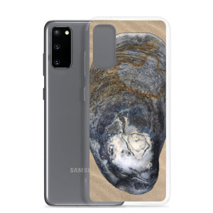 Oyster Shell Blue Right Exterior | Samsung Phone Case | Sand Background