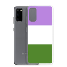 Load image into Gallery viewer, Genderqueer Pride Flag | Samsung Phone Case | Lavender White Green
