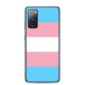 Transgender Pride Flag | Samsung Phone Case | Blue Pink White