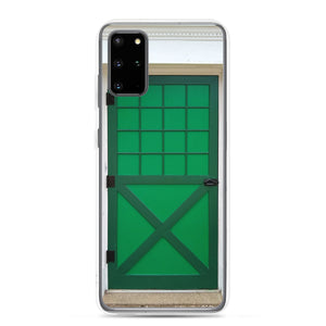 Dutch Doors series, Green Dark Green by Matteo | Samsung Phone Case