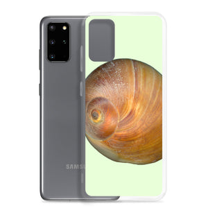 Moon Snail Shell Shark's Eye Apical | Samsung Phone Case | Sea Glass Background