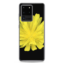 Load image into Gallery viewer, Hawkweed Flower Yellow | Samsung Phone Case | Black Background

