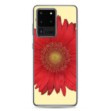 Load image into Gallery viewer, Samsung Phone Case | Gerbera Daisy Flower Red | Sunshine Background
