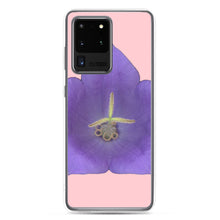 Load image into Gallery viewer, Balloon Flower Blue | Samsung Phone Case | Pink Background
