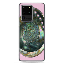 Load image into Gallery viewer, Abalone Shell Interior | Samsung Phone Case | Orchid Pink Background
