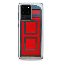 Load image into Gallery viewer, Dutch Doors series, #77 Red Black by Matteo | Samsung Phone Case
