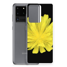 Load image into Gallery viewer, Samsung Phone Case | Hawkweed Flower Yellow | Black Background
