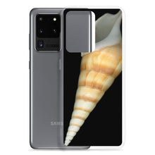 Load image into Gallery viewer, Samsung Phone Case | Turrid Shell Tan Apertural | Black Background
