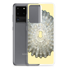 Load image into Gallery viewer, Samsung Phone Case | Keyhole Limpet Shell White Exterior | Sunshine Background
