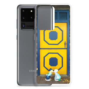 Dutch Doors series, Yellow Blue by Matteo | Samsung Phone Case