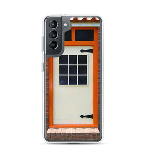 Dutch Doors series, Cream Orange by Matteo | Samsung Phone Case