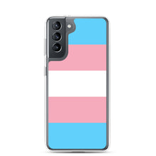 Load image into Gallery viewer, Transgender Pride Flag | Samsung Phone Case | Blue Pink White
